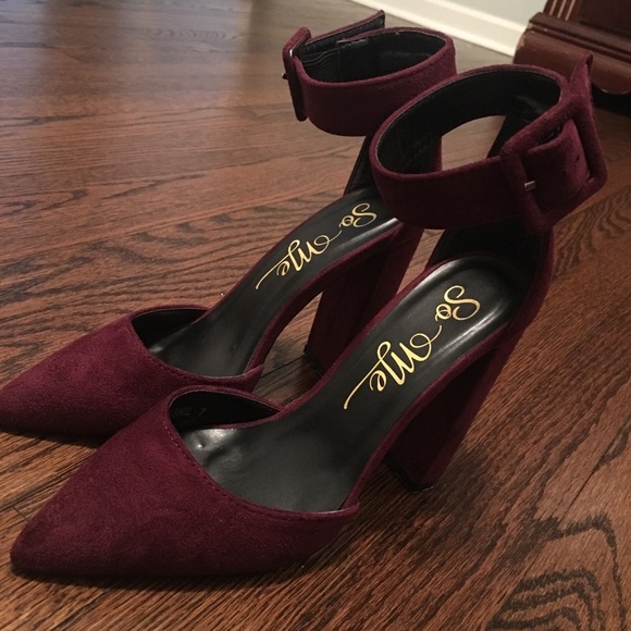 Suede Heels - Picture 2 of 4
